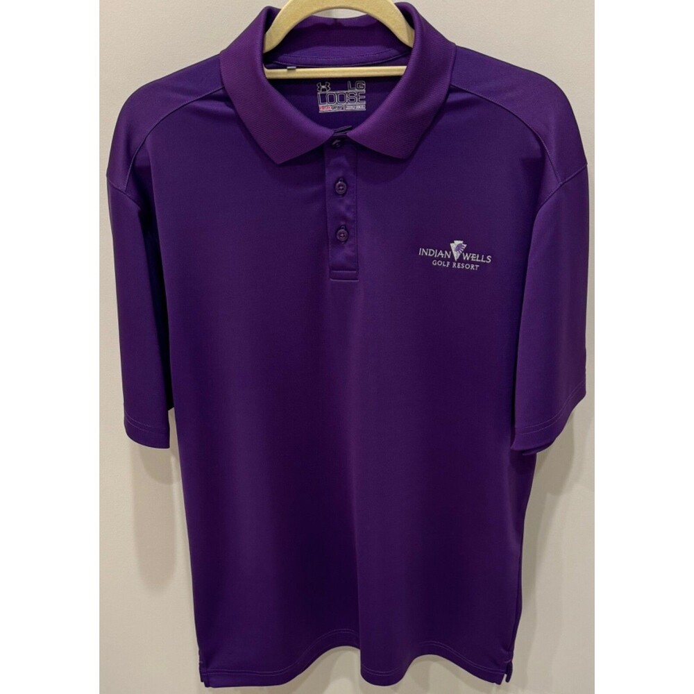 Indian Wells Golf Resort - Under Armor Golf Shirt - Men's Size Large
